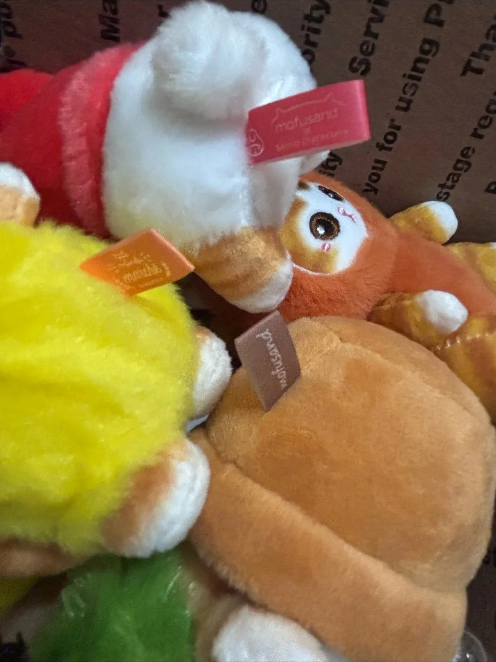 Mofusand plush keychain lot